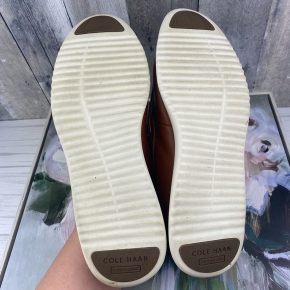 SOLD!!!!!Cole Haan 2.0 Zerogrand Penny Loafer in Briti Tan Size 10.5. - Picture 10 of 12